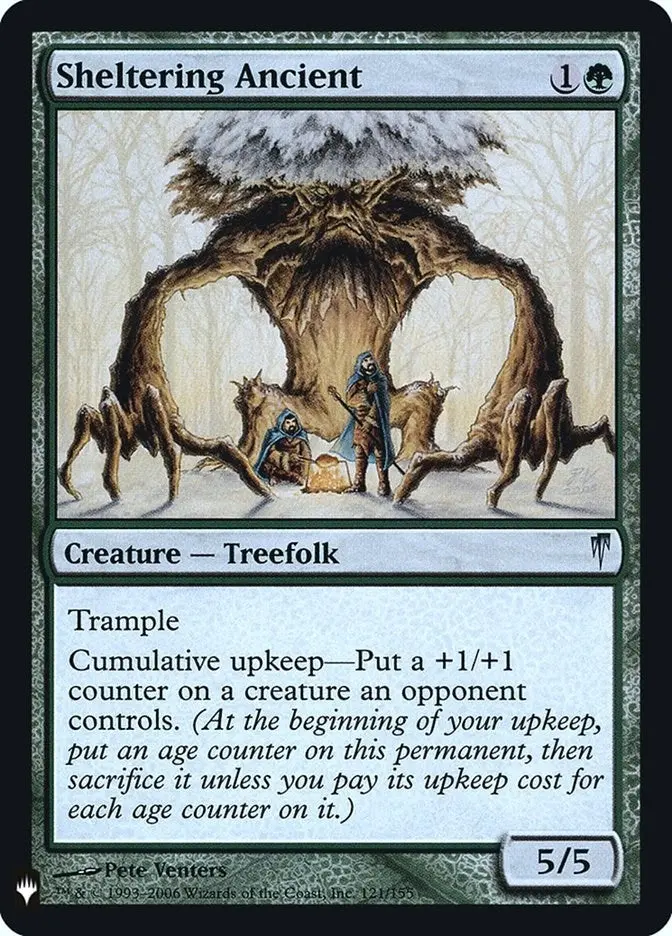 Sheltering Ancient (121) (List) 1