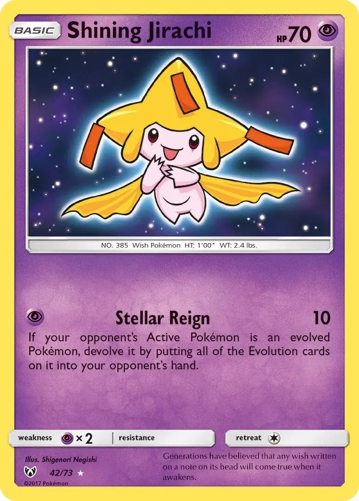 Shining Jirachi (42/73) (Shl) 1