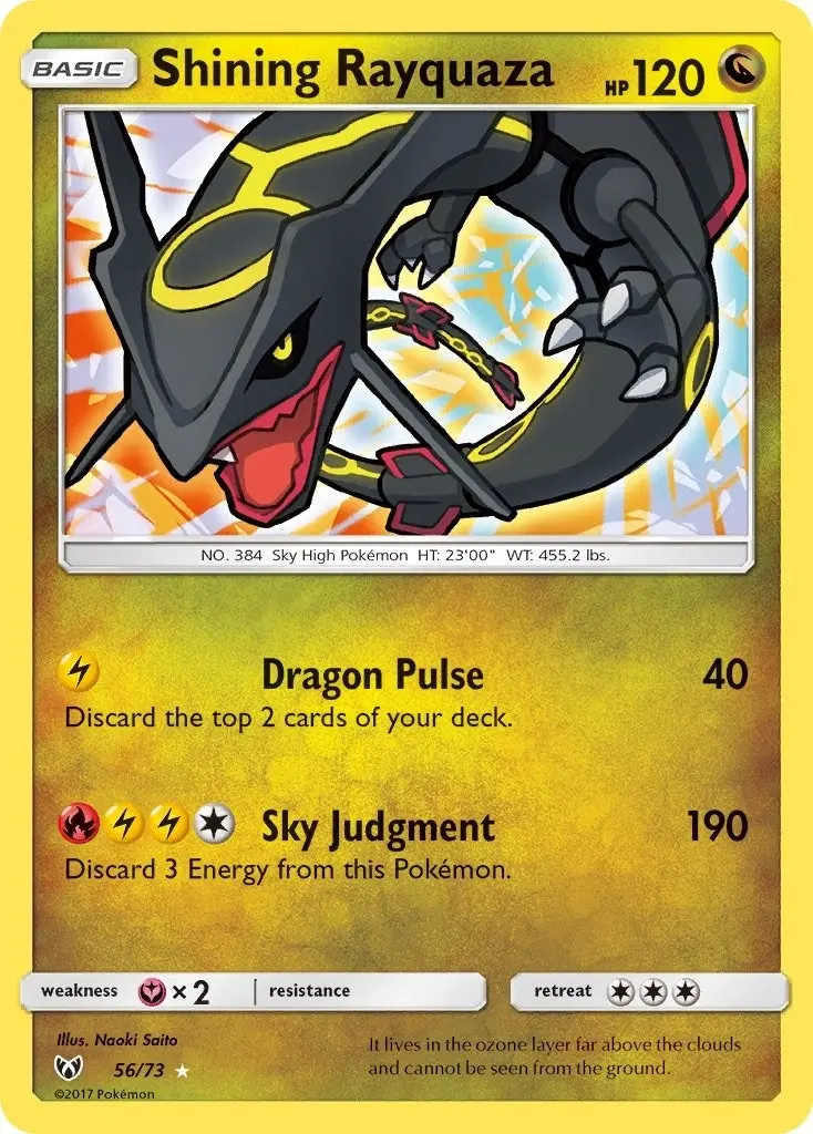 Shining Rayquaza (56/73) (Shl) 1