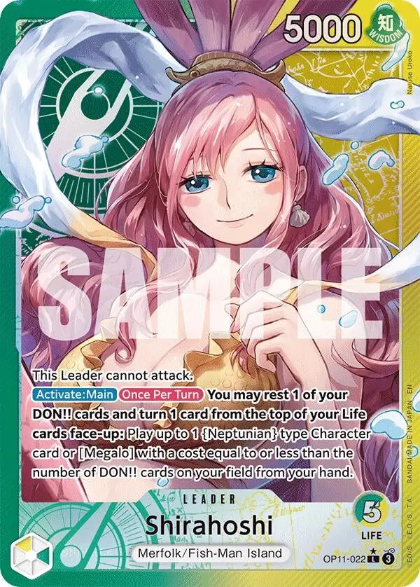 Shirahoshi (022) (Alternate Art) (Op11-022) (Op11) 1