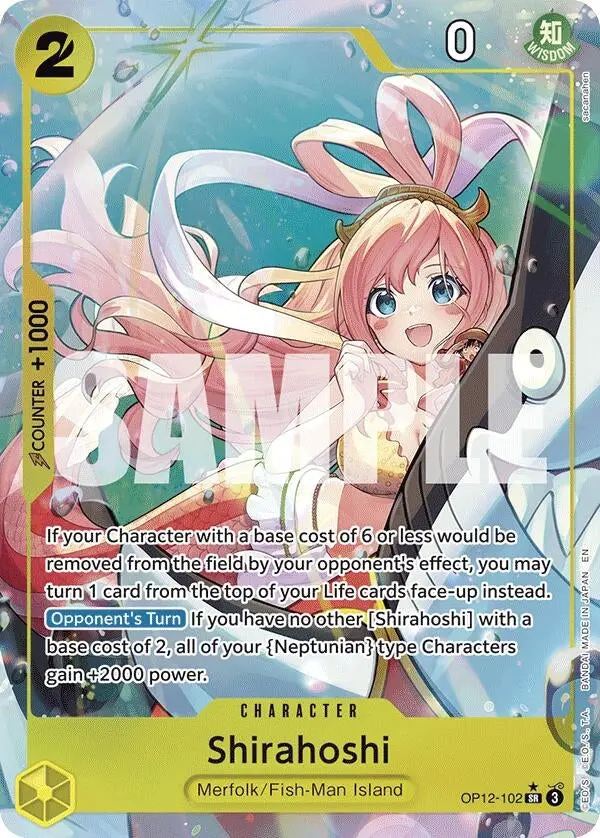 Shirahoshi (Alternate Art) (Op12-102) (Op12) 1