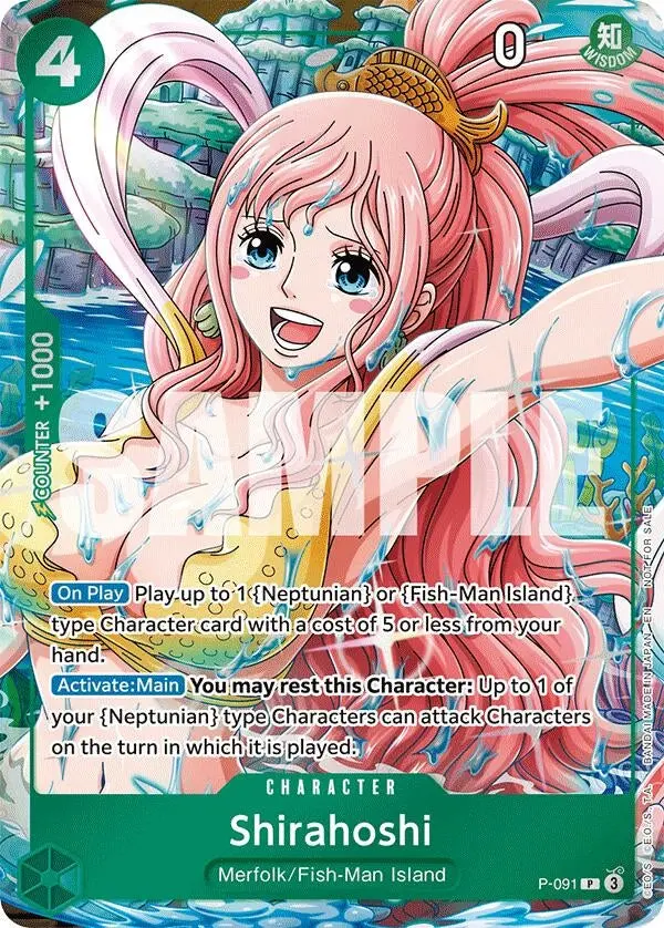 Shirahoshi (Event Pack Vol. 7) (P-091) (Op-Pr) 1