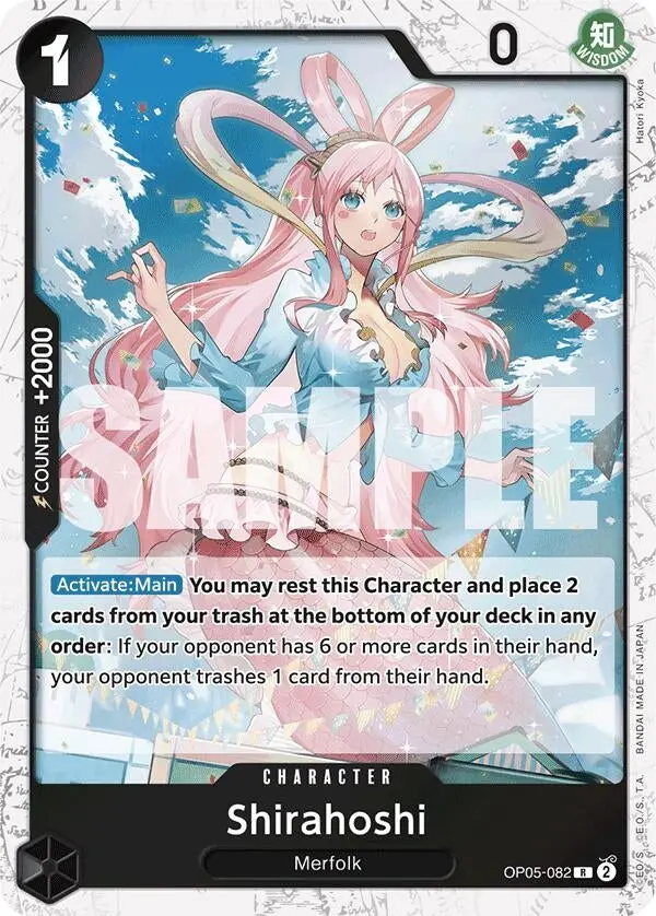 Shirahoshi (Op05-082) (Jolly Roger Foil) (Op05-082) (Prb-01) 1