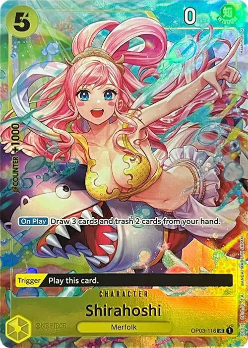 Shirahoshi (Premium Card Collection -Bandai Card Games Fest. 23-24 Edition-) (Op03-116) (Op-Pr) 1