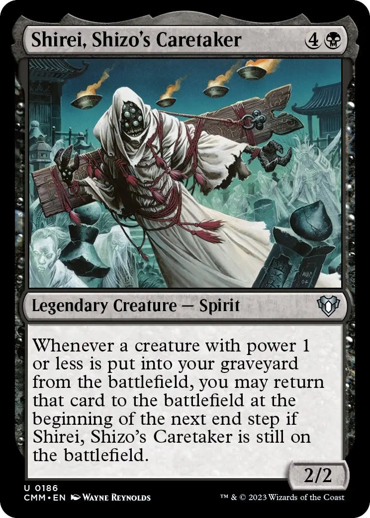 Shirei, Shizo's Caretaker (186) (Cmm) 1