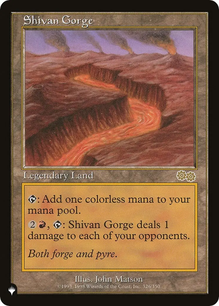 Shivan Gorge (326/350) (List) 1