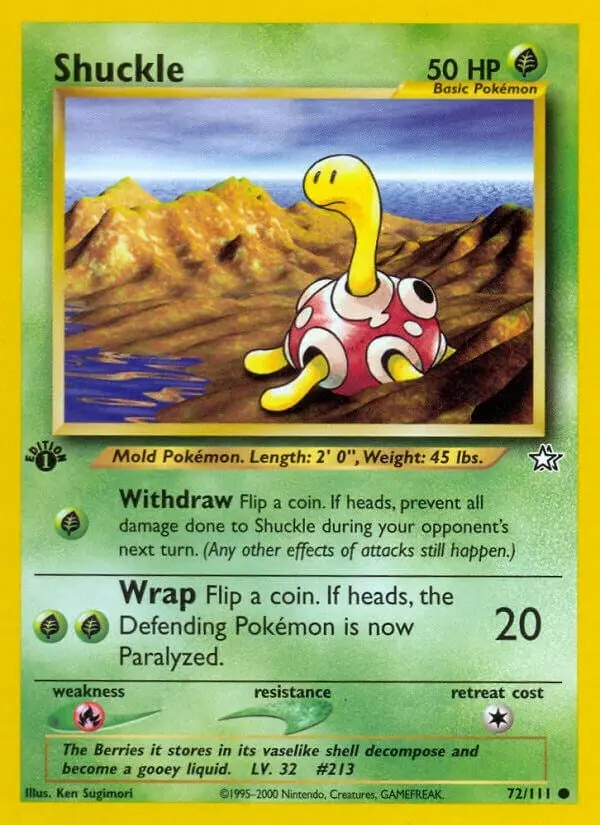 Shuckle (072/111) (N1) 1