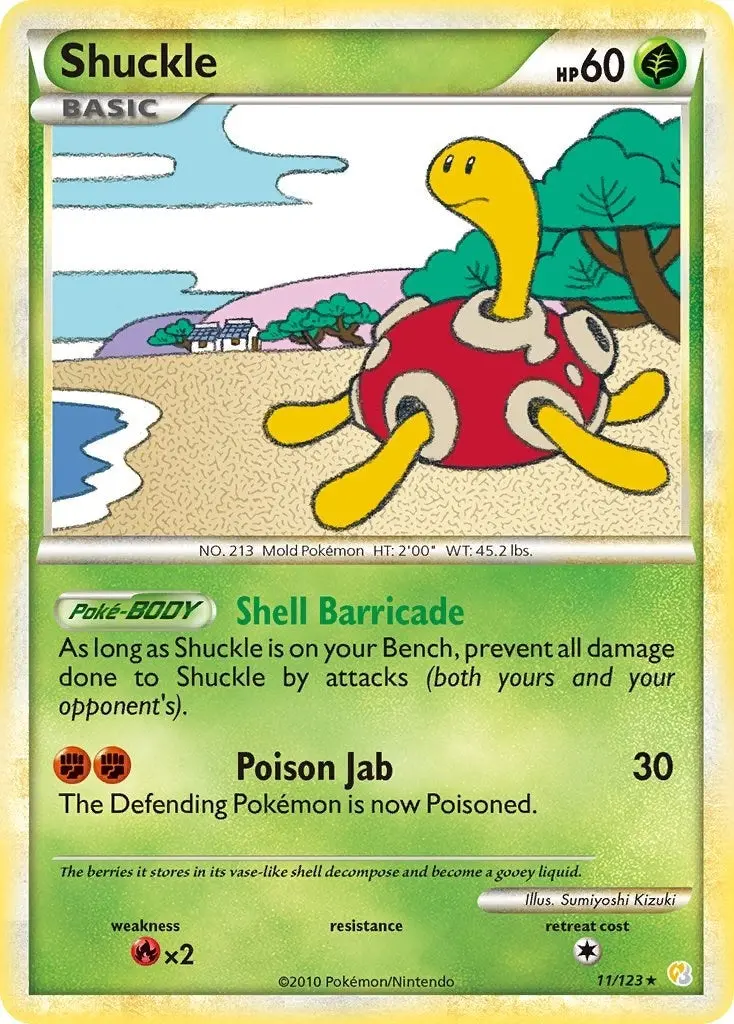 Shuckle (11/123) (Hs) 1