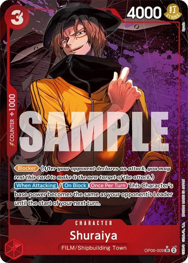 Shuraiya (Alternate Art) (Op06-009) (Op06) 1
