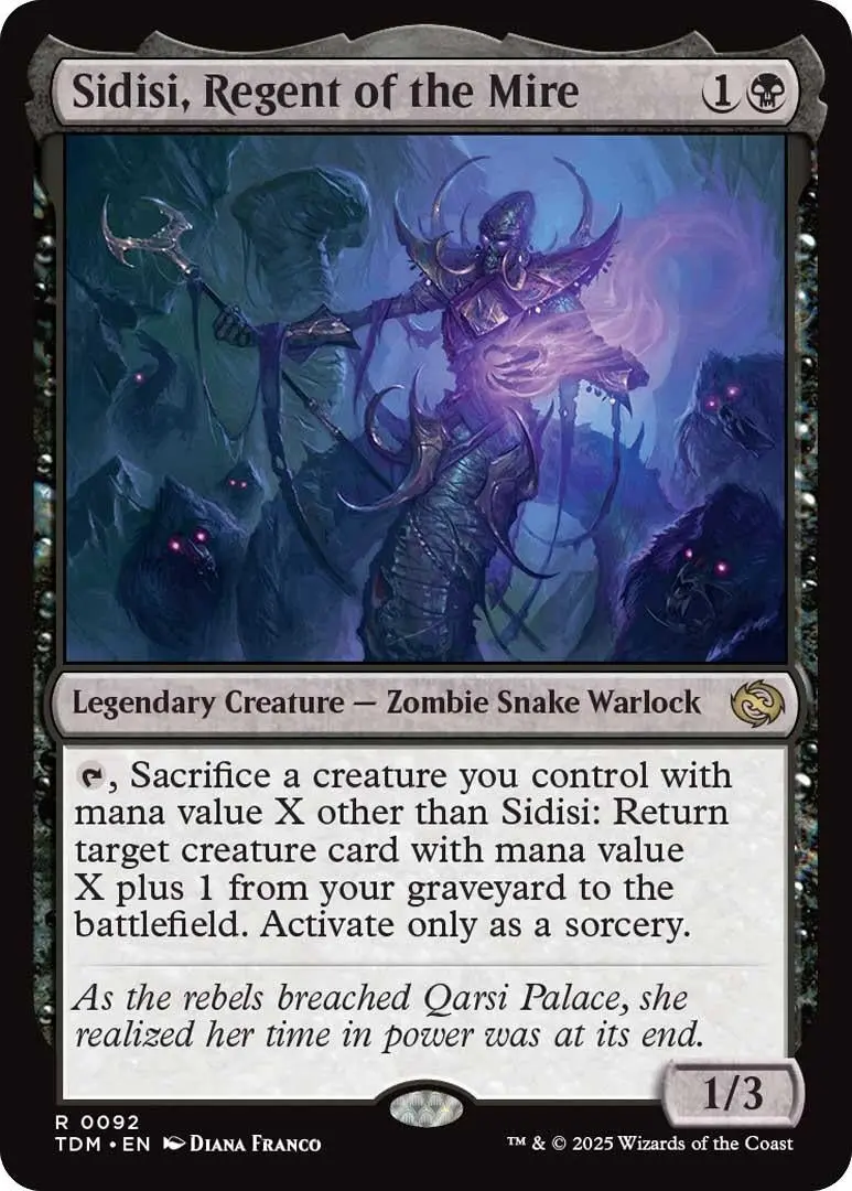Sidisi, Regent Of The Mire (92) (Tdm) 1