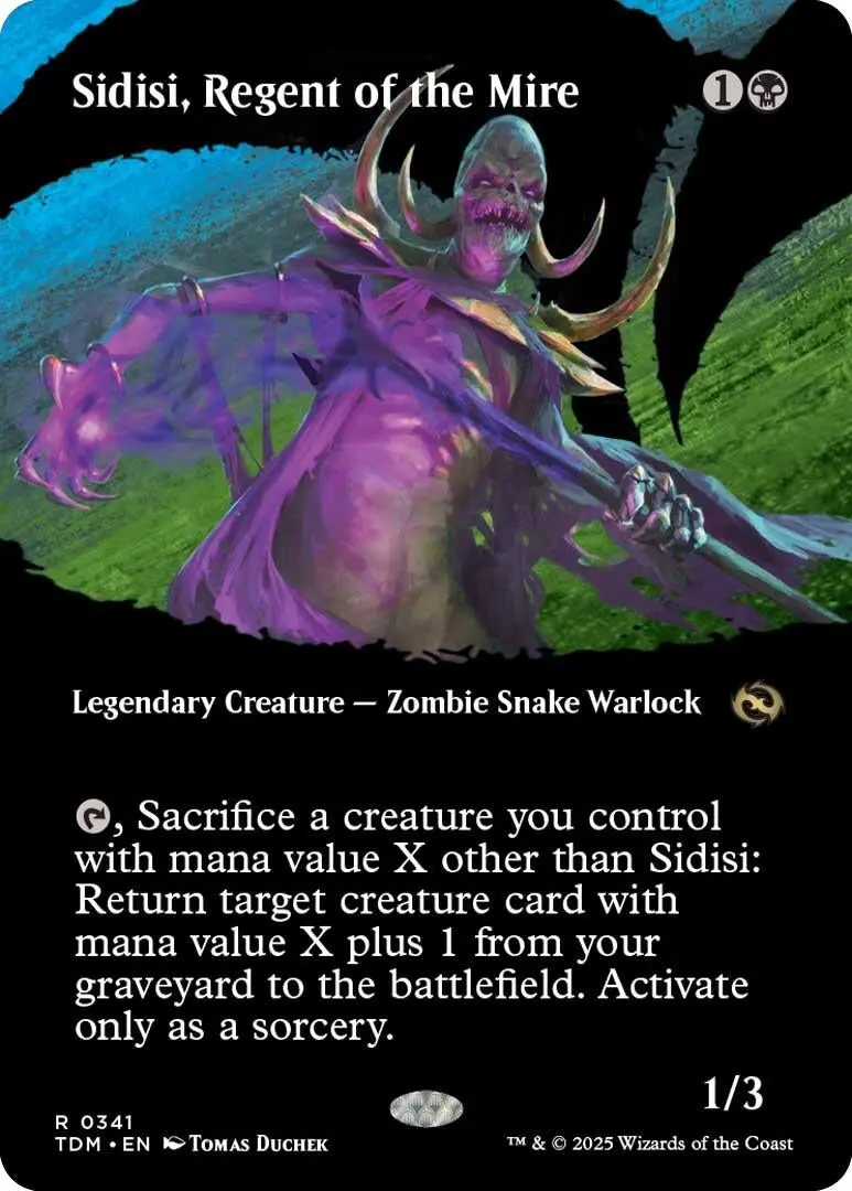 Sidisi, Regent Of The Mire (Borderless) (341) (Tdm) 1