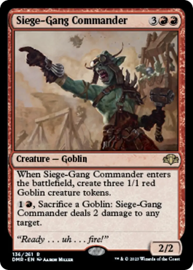 Siege-Gang Commander (136) (Dmr) 1