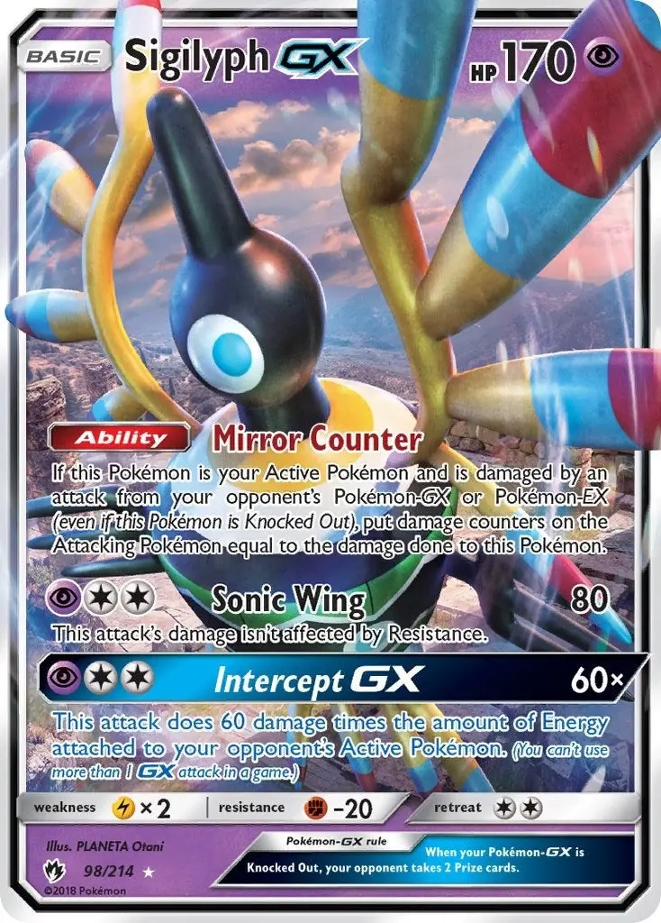 Sigilyph Gx (98/214) (Sm8) 1