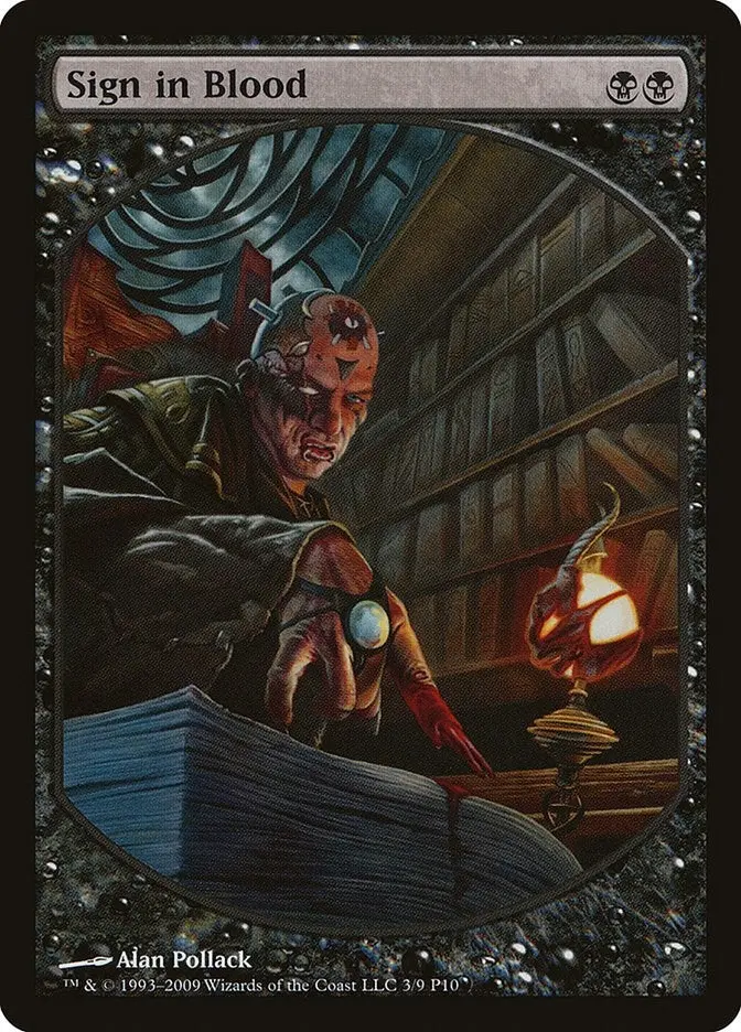 Sign In Blood (3) (Mprp) 1