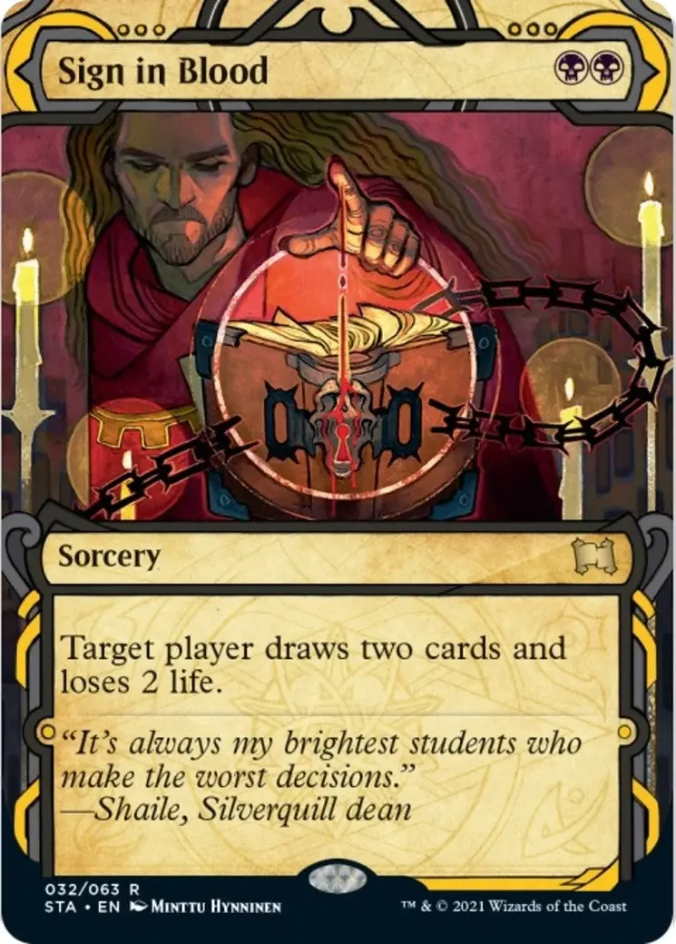 Sign In Blood (32) (Sta) 1