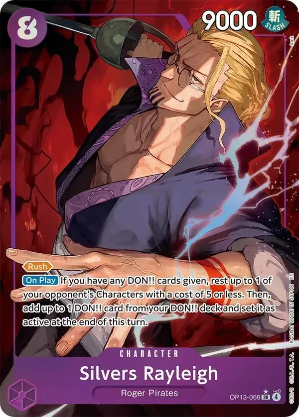 Silvers Rayleigh (Alternate Art) (Op13-066) (Op13) 1