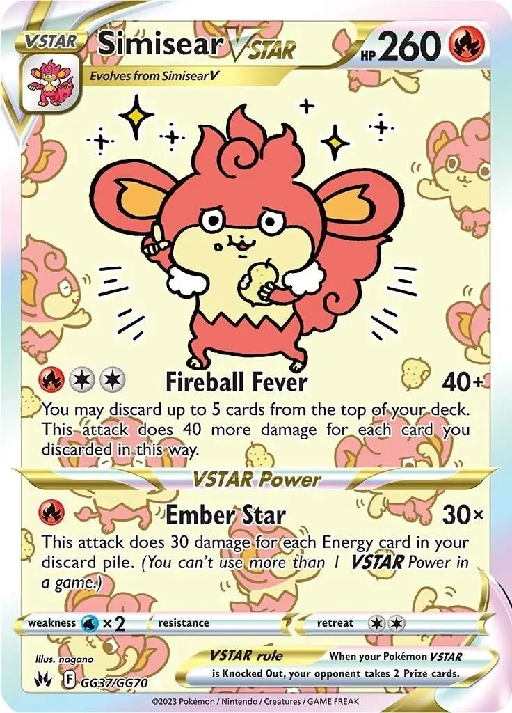 Simisear Vstar (Gg37/Gg70) (Crz:Gg) 1