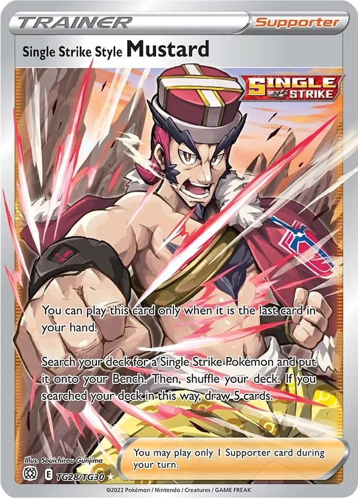 Single Strike Style Mustard (Tg28/Tg30) (Swsh09:Tg) 1