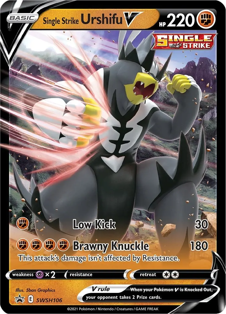 Single Strike Urshifu V - Swsh106 (Swsh106) (Swsd) 1