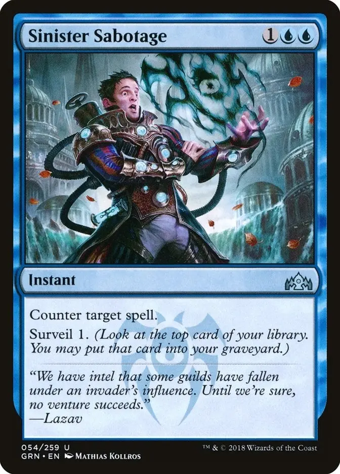 Sinister Sabotage (54) (Grn) 1