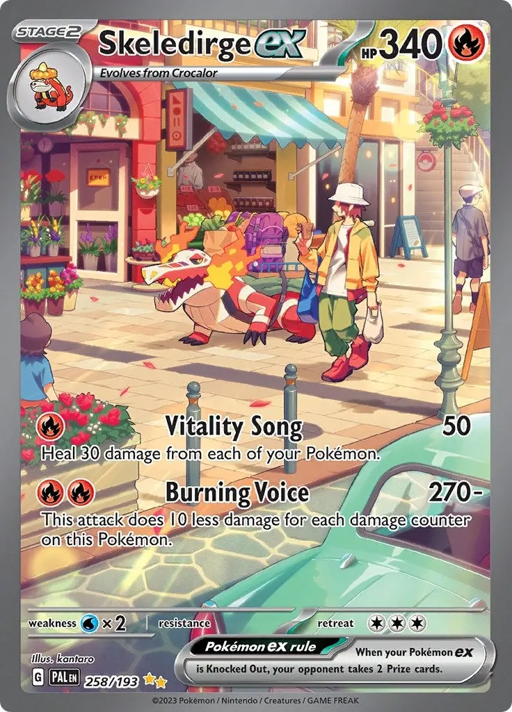 Skeledirge Ex (258/193) (Pal) 1