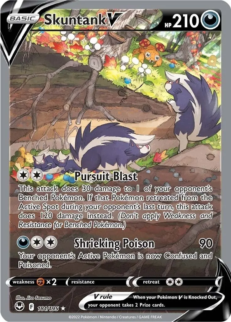 Skuntank V (Alternate Full Art) (181/195) (Swsh12) 1