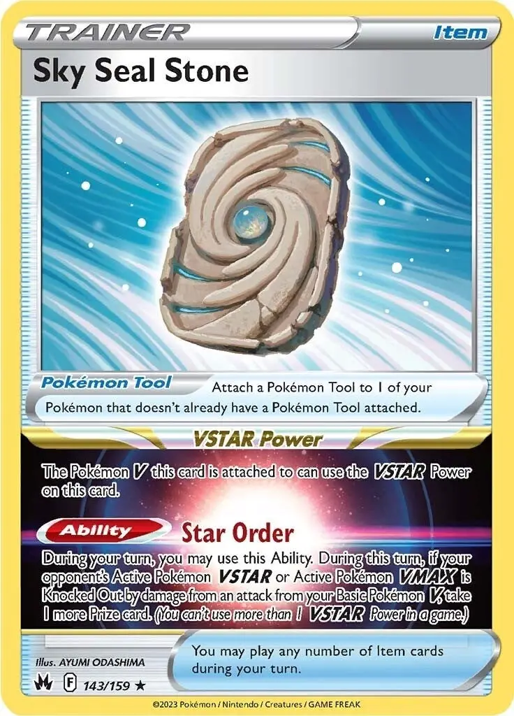 Sky Seal Stone (143/159) (Crz) 1