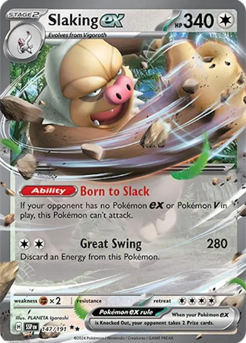 Slaking Ex (147/191) (Ssp) 1