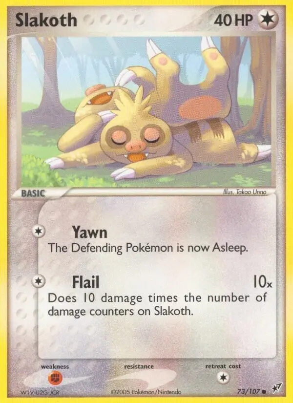 Slakoth (73/107) (Dx) 1