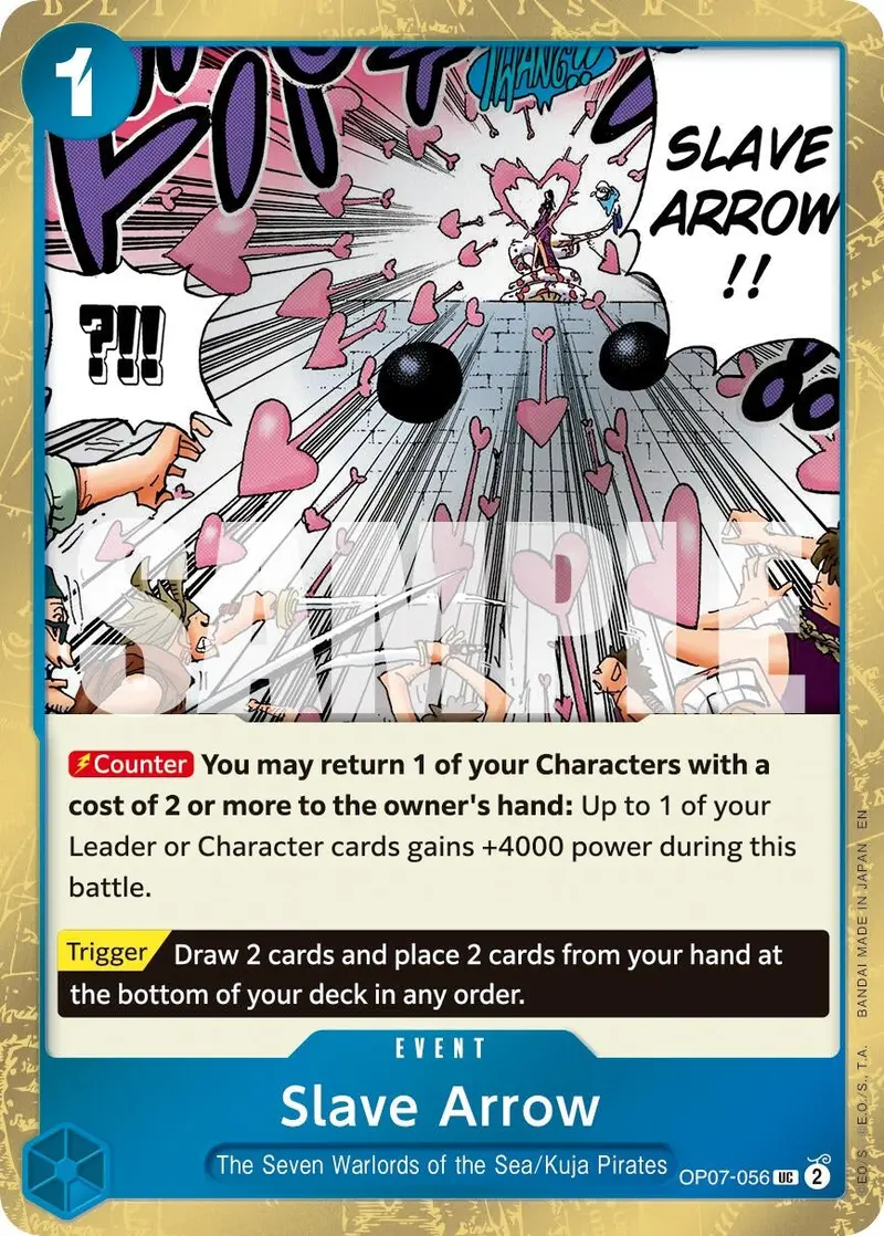 Slave Arrow (Pirate Foil) (Op07-056) (Prb-02) 1