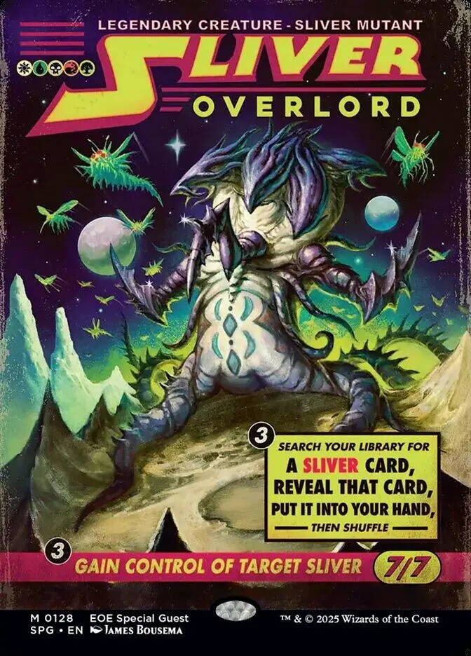 Sliver Overlord (Showcase) (128) (Spg) 1