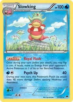 Slowking - 21/122 (Cosmos Holo) (021/122) (Pr) 1