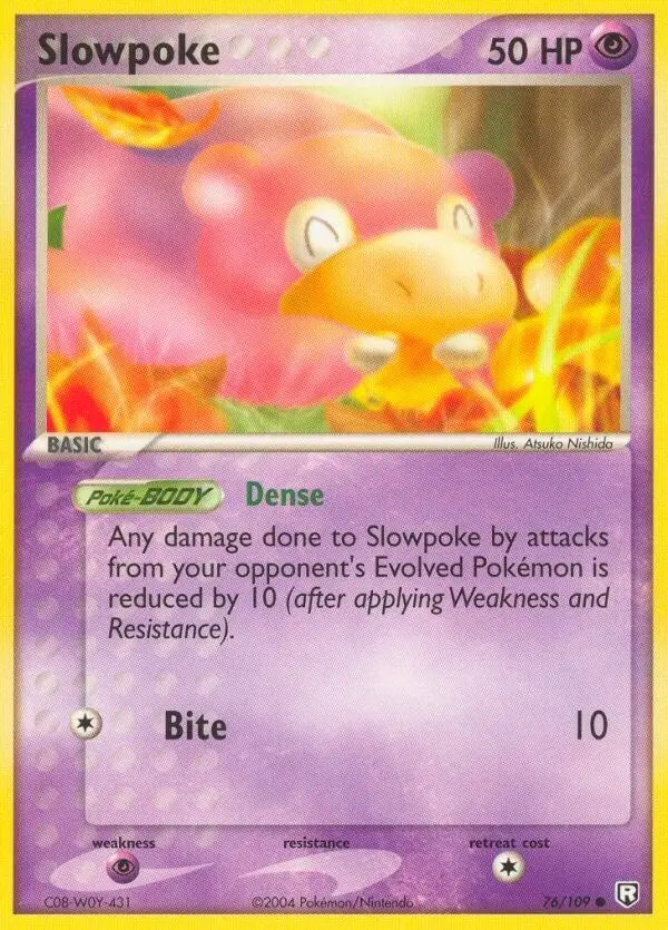 Slowpoke (76/109) (Rr) 1