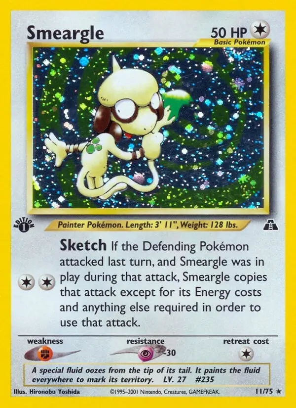 Smeargle (11) (11/75) (N2) 1