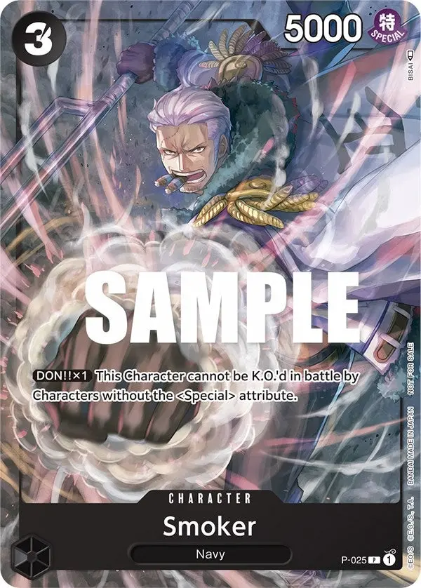 Smoker (Pre-Release) (P-025) (Op-Pr) 1