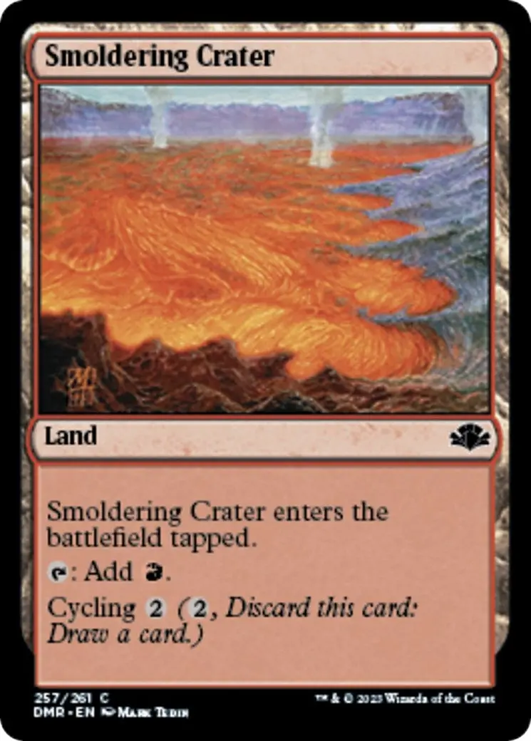 Smoldering Crater (257) (Dmr) 1