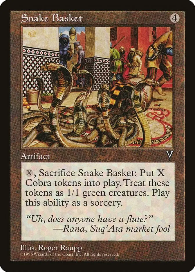 Snake Basket (Vis) 1