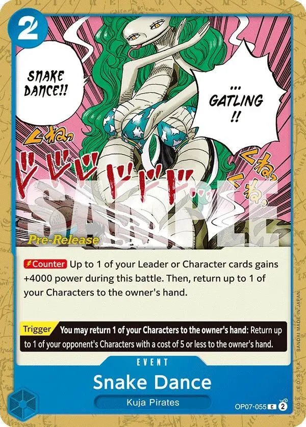 Snake Dance (Op07-055) (Op07 Pre) 1