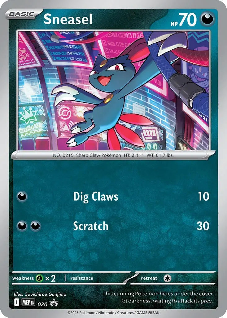Sneasel (Cosmos Holo) (020) (Mep) 1
