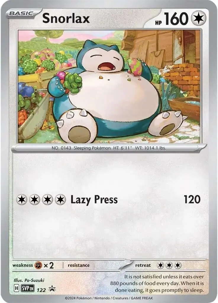 Snorlax - 122 (122) (Svp) 1