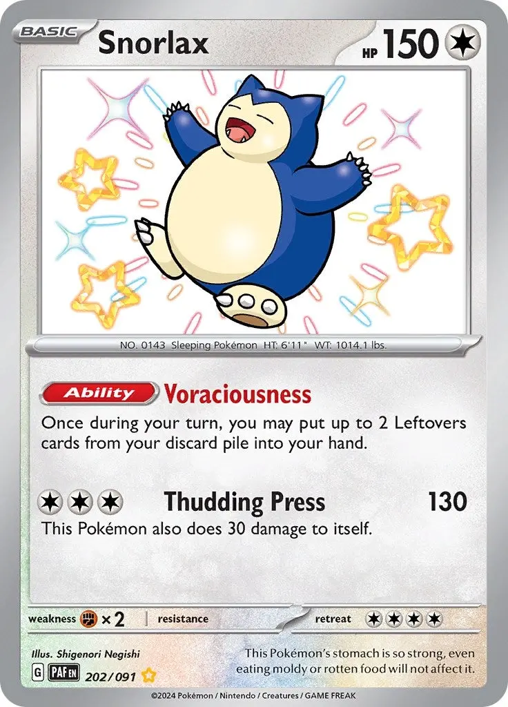 Snorlax (202/091) (Paf) 1