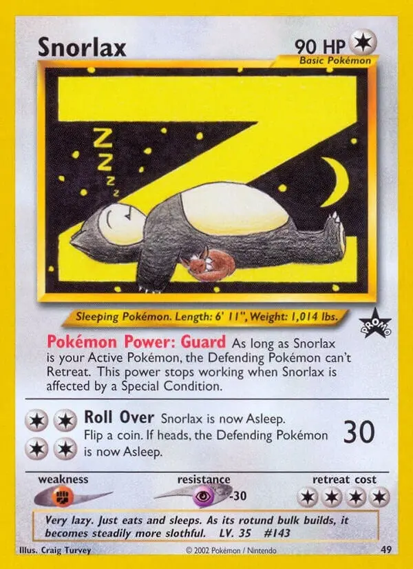 Snorlax (49/53) (Pr) 1