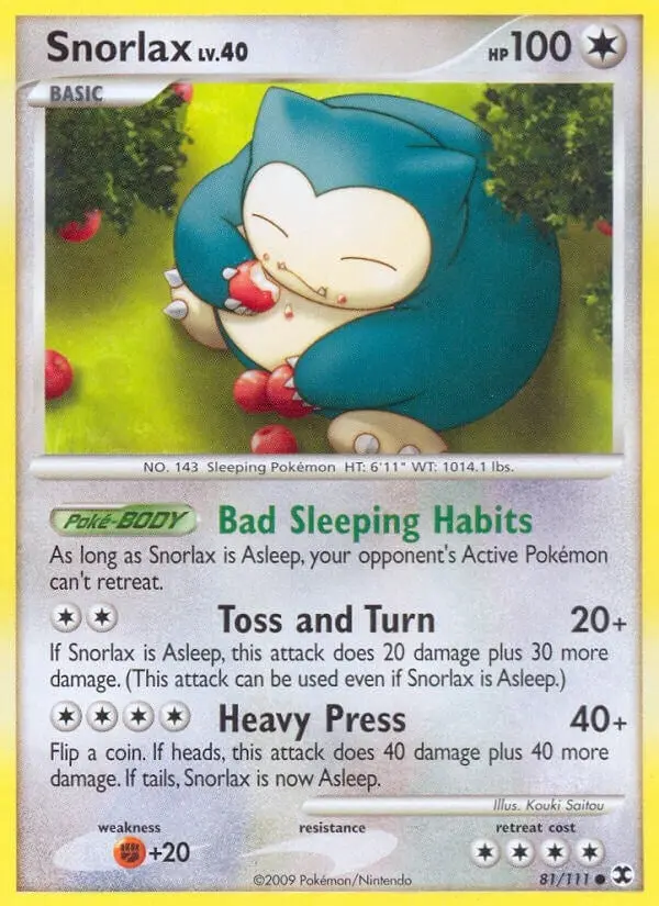 Snorlax (81) (81/111) (Rr) 1
