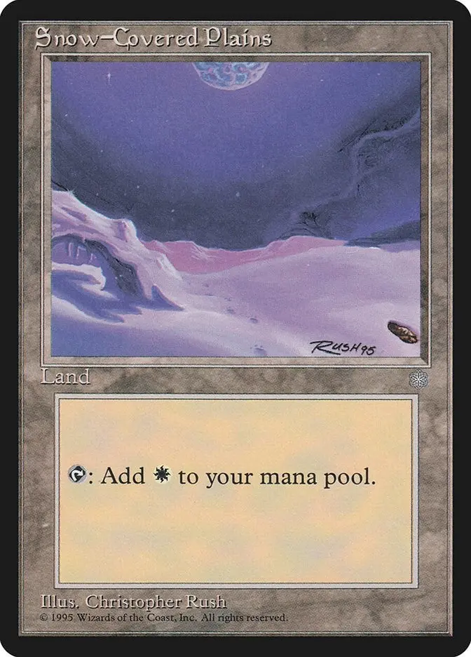 Snow-Covered Plains (350) (Ice) 1