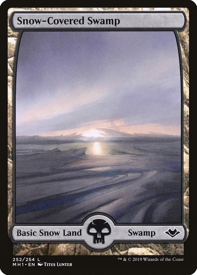 Snow-Covered Swamp (252) (Mh1) 1