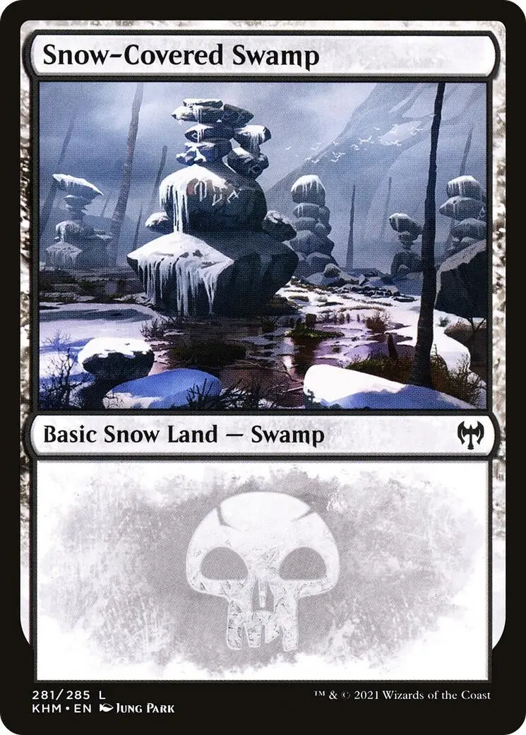 Snow-Covered Swamp (281) (281) (Khm) 1