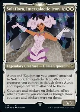 Solaflora, Intergalactic Icon (Showcase) (246) (Unf) 1