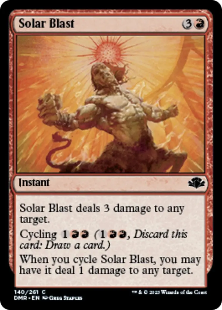 Solar Blast (140) (Dmr) 1