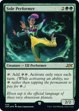 Sole Performer (Galaxy Foil) (440) (Unf) 1