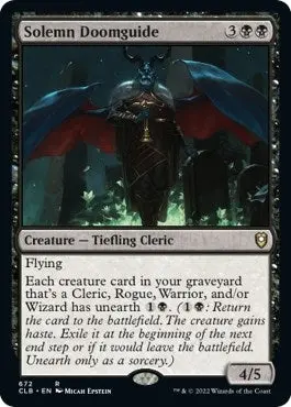 Solemn Doomguide (672) (Clb) 1